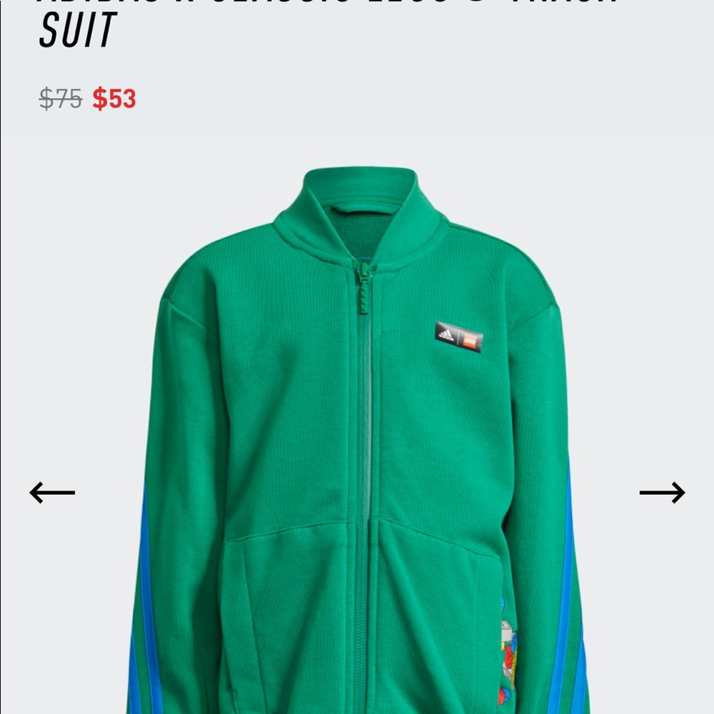 NWOT. Green with blue stripes !!  Never Worn!!!!